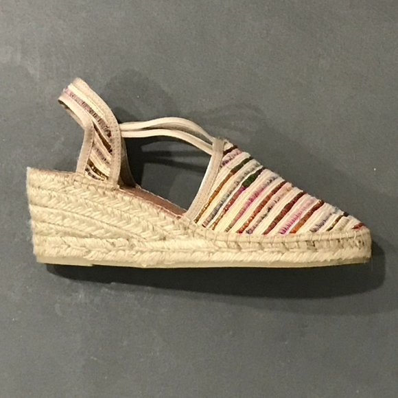 TONI PONS WEDGE SANDAL MULTICOLOR - Picture 1 of 2